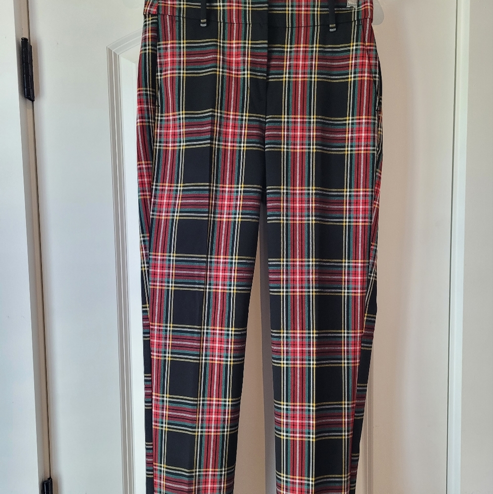 J Crew Plaid Pants